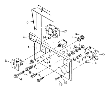 Panel No. 62002 Diagram and Parts List for 8720-0-DPG3750  Briggs and Stratton Generator